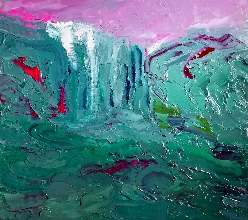 Trembling  - a Paint by Dan Zyzniewski