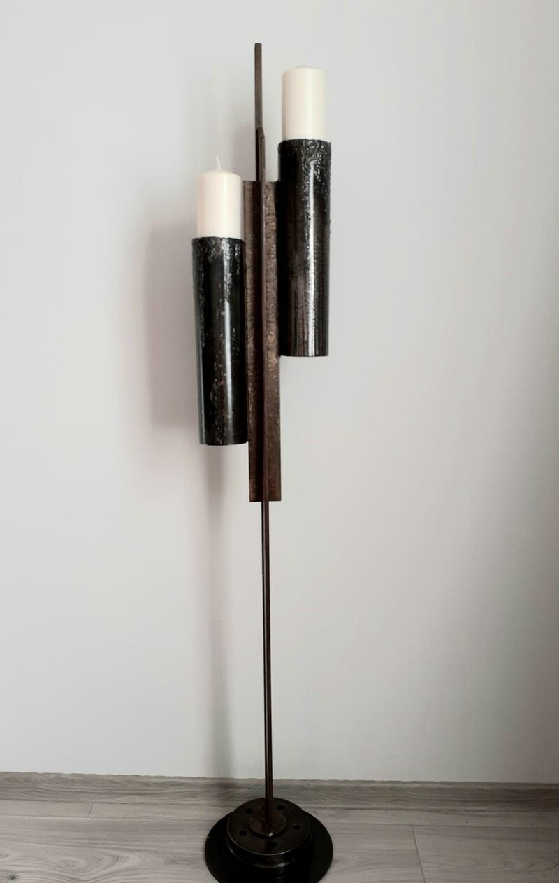 Double candle holder - a Sculpture & Installation by -