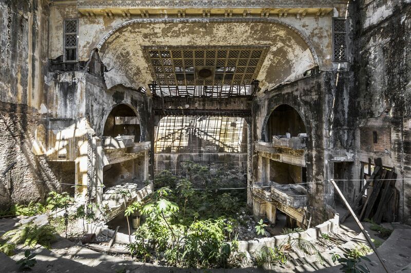 Abandoned Theater, Cuba, 2015 - a Photographic Art by Jonk