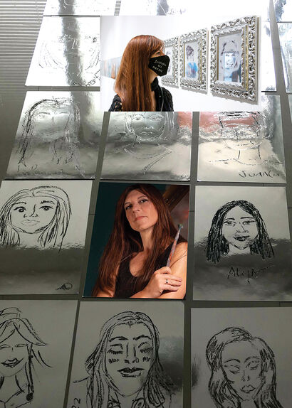 (NO)ORDINARY PEOPLE & PLACES 4 - a Paint Artowrk by EVA TENEVA-ZAIKOFF
