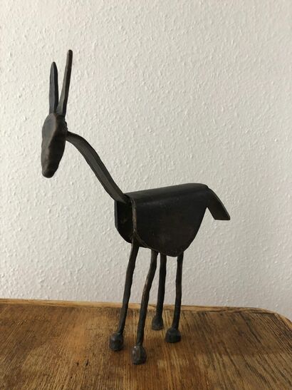 donkey - a Sculpture & Installation Artowrk by Sybille Czauderna