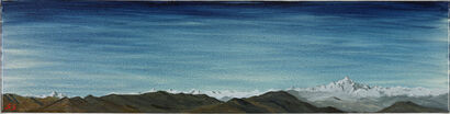 Horizontal horizon - a Paint Artowrk by samgiovando
