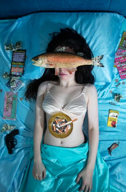 fish out of water - a Photographic Art Artowrk by kat alyst