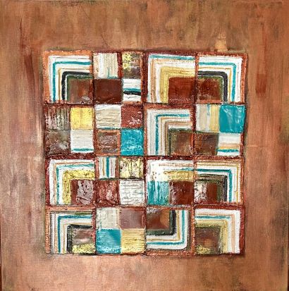 Rust and Water - a Paintings Artwork by Sublimateria