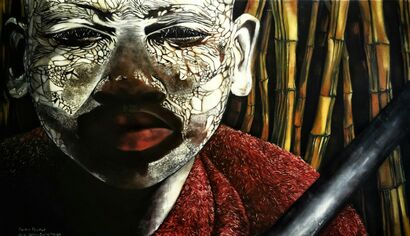 Pondo People - A Paint Artwork by Sabrina  Marianelli 