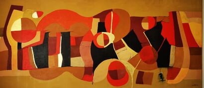 Ritmo in nero - a Paint Artowrk by Francesco SANFILIPPO