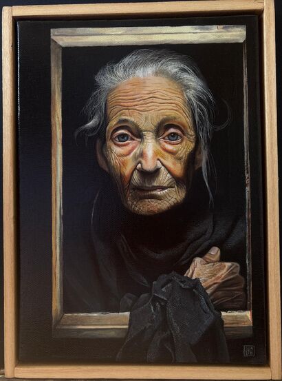 una vita - a Paint Artowrk by Alessandro Salvi