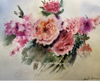 Flower  - a Paint Artowrk by forough Ghodsi