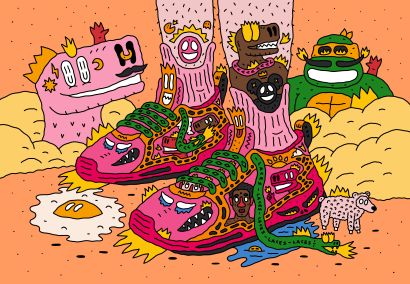 Good company - a Digital Graphics and Cartoon Artwork by Sancho