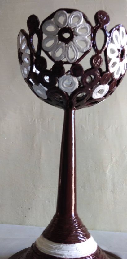 A geometrically aesthetic sculpture - a Digital Art Artwork by mekhael