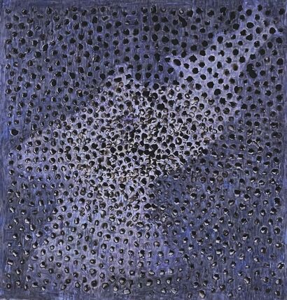 Echoes from the Firing Pole in North Korea - a Paint Artowrk by Gongsan Kim