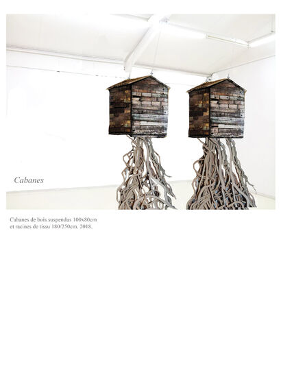 Cabanes - a Sculpture & Installation Artowrk by Christ