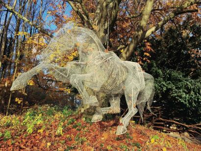 Pferd - a Sculpture & Installation Artowrk by Stefanie Speermann