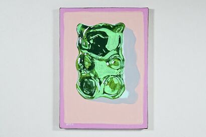 Gummy Bear – Green - a Paint Artowrk by HsunArt