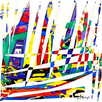 Sydney Hobart Yacht Race #23 - A Digital Art Artwork by Mayr Volker