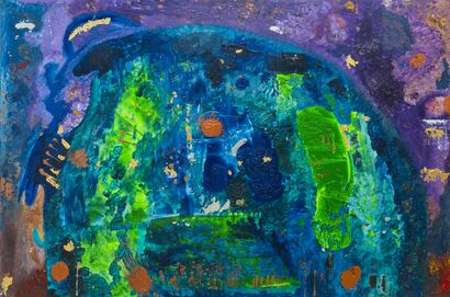 Caverna (CAVERN) - a Paint Artwork by Iole Di Venere