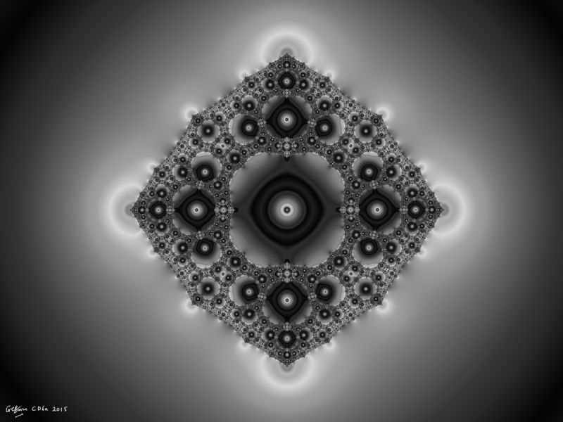 Charged Curve - a Digital Graphics and Cartoon by Graeme Boore