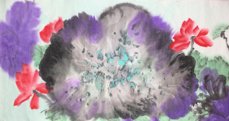 Color #2 - a Paintings by Crystal Shi