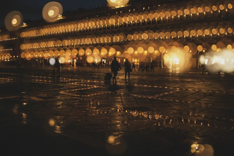 Fireflies - Venice - a Photographic Art by Immacolata Giordano