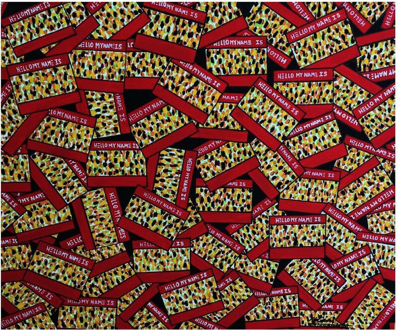 Hello my name is - a Paintings by Fdelarosa