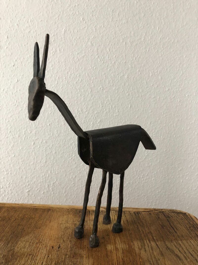 donkey - a Sculpture & Installation by Sybille Czauderna