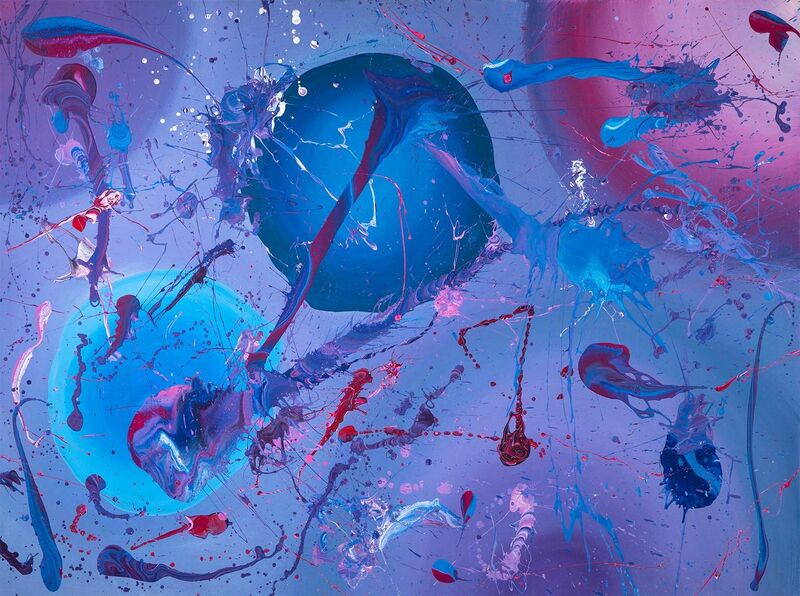 Purple Impulse - a Paint by Aylin  Bönneken 