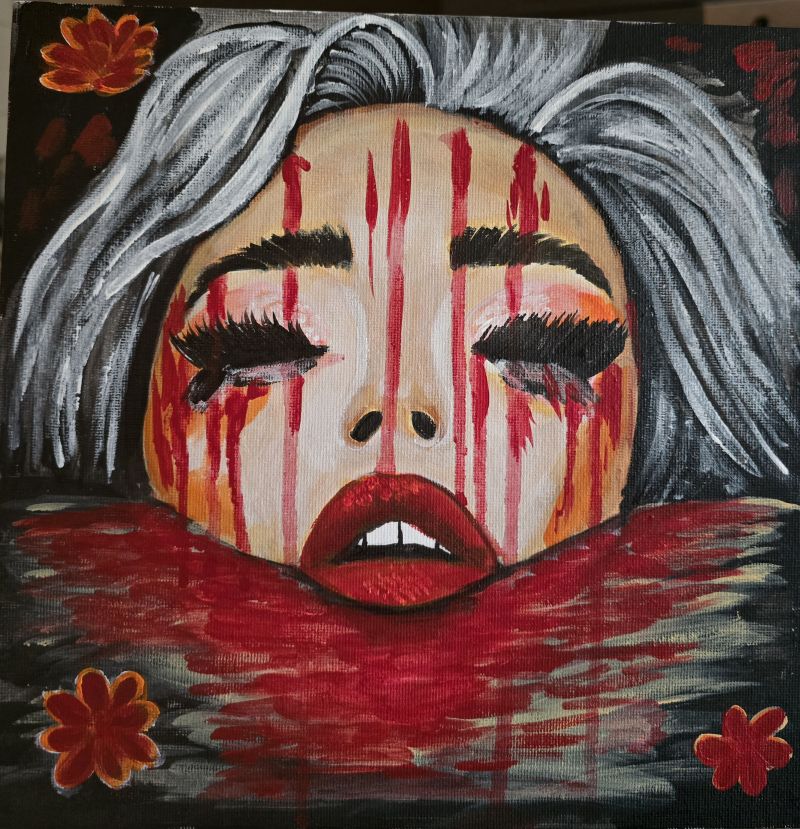 In dispear  - a Paintings by Virago