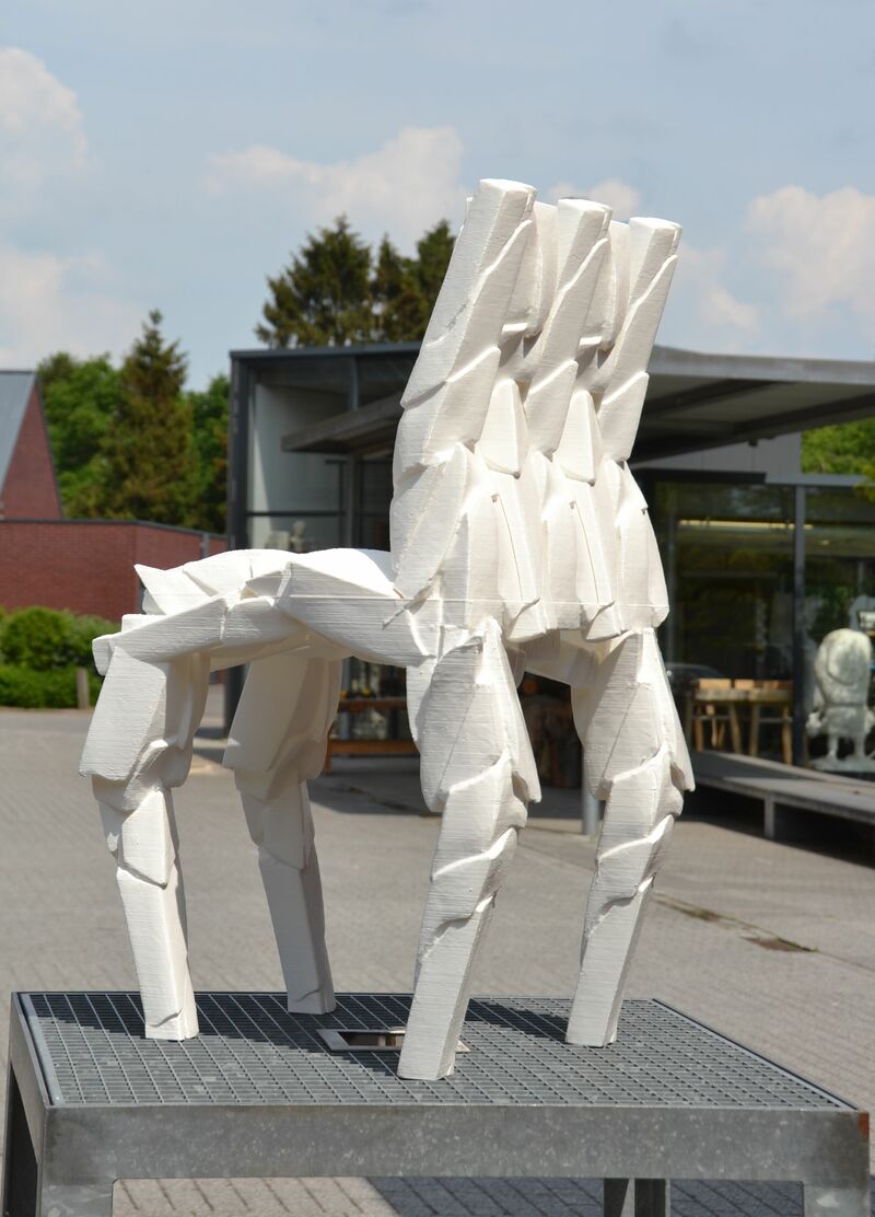 It is not a chair - a Sculpture & Installation by Carla Van der Heiden-Vrijhoeven