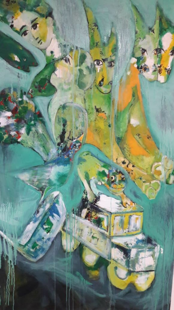 Without title - a Paint by Laila Benhalima 