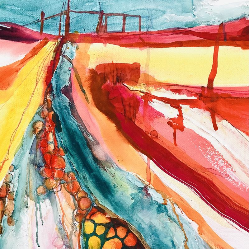 Areno, indimenticabile - a Paintings by Angelika Ratswohl