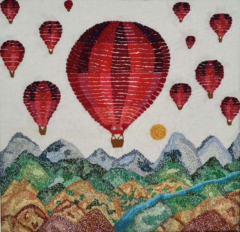 Carrera por la Libertad - a Paintings by Stephanie Brucks - STICKART