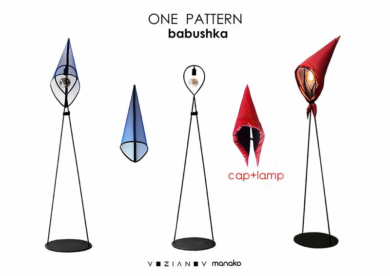 BABUSHKA standing lamp - a Art Design by ONE PATTERN