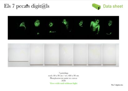 Els 7 pecats digit@ls (The 7 digit@l sins) - a Paint Artowrk by Vidaña