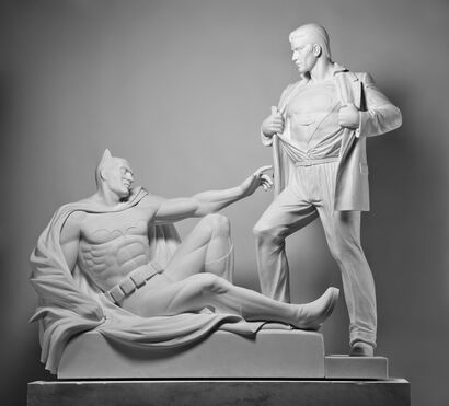 Modern Heroes - a Sculpture & Installation Artowrk by Mauro Perucchetti