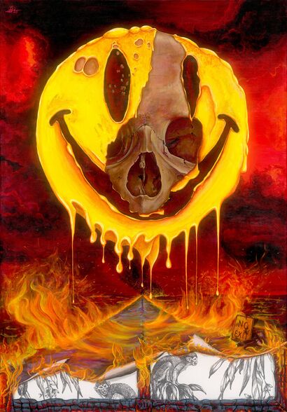 No Exit - a Paint Artowrk by Dávid Hódi