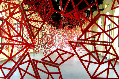 M - Ennesima_ Installazione strutturale - A Sculpture & Installation Artwork by Pamela Ferri