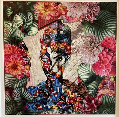 Audrey  - a Paint Artowrk by Virginie Hotte