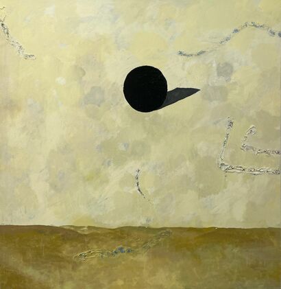 Redemption between black holes 3  - A Paint Artwork by Shuai Xu