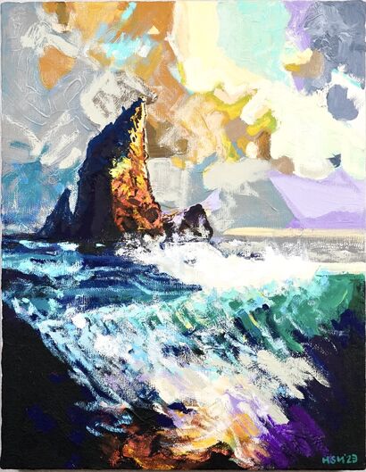 Sea - a Paint Artowrk by HsunArt