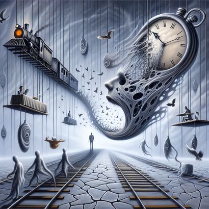 Semantic Art – Metamorphosis Triptych - a Digital Art Artowrk by Max