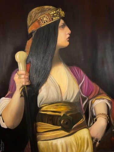 Judith - a Paint Artowrk by Saeed Bagsair