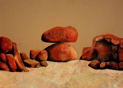 Outback 2 - a Paintings Artwork by Angelo Calcagno