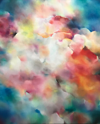 Diamant Sky - A Paint Artwork by Rhea Standke