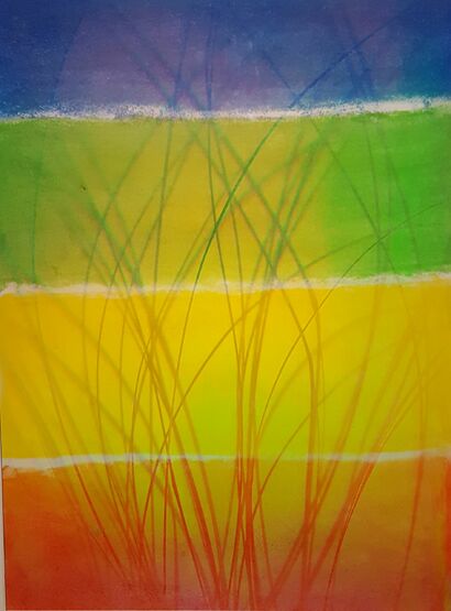 Reality or Fantasy: Seegrass  in 3 Dimensions - a Photographic Art Artowrk by Juergen Eichler