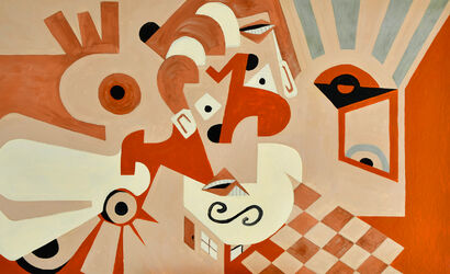 La Bella Sera  - a Paint Artowrk by Sounkalo Fabio Lucchesi