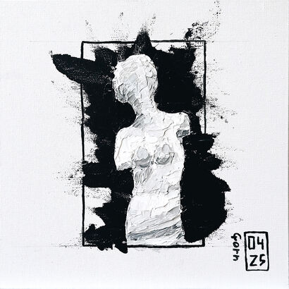  No Face, No Time - a Paint Artowrk by Elena Gorn