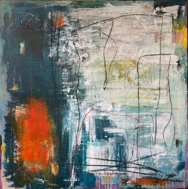Passing through - a Paintings by Agnieszka Piotrowska-Kowalska