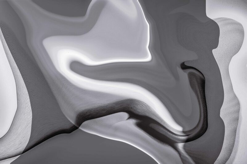 Abstraction with Light - a Digital Graphics and Cartoon by Vinod Madhok