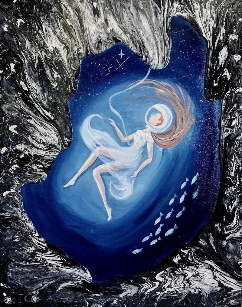 Birth - a Paint by Ekaterina  Seromakha