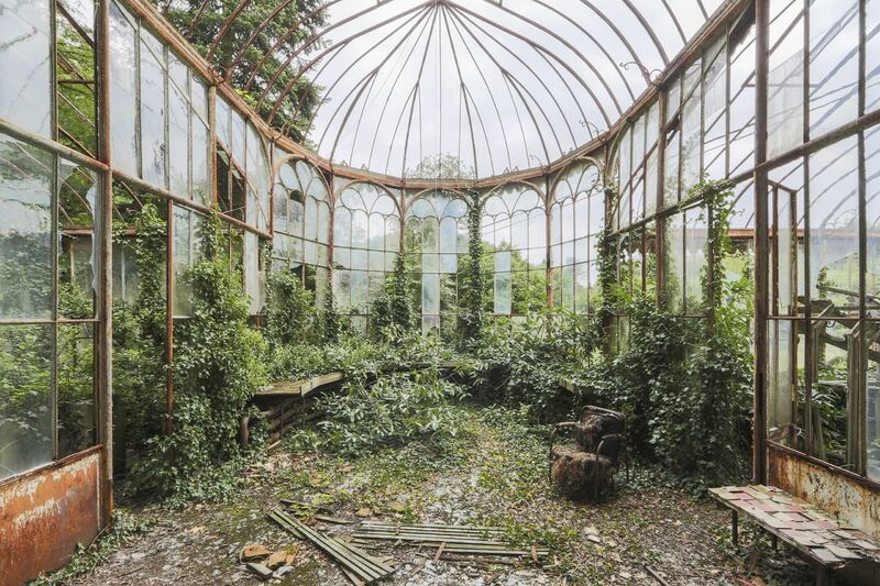 Abandoned Greenhouse, Belgium, 2015 - a Photographic Art by Jonk